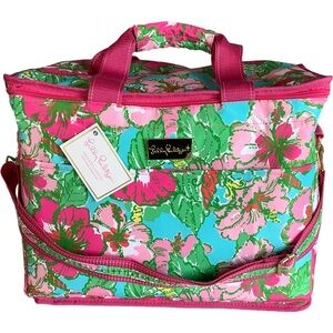 NWT LILLY PULITZER INSULATED COOLER "BIG FLIRT"